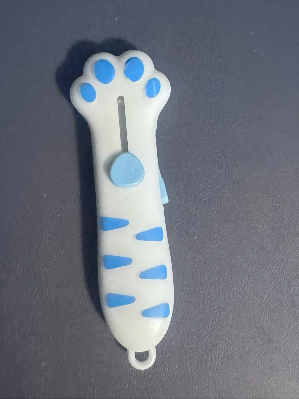 Blue & White Cat Paw Box Opener
